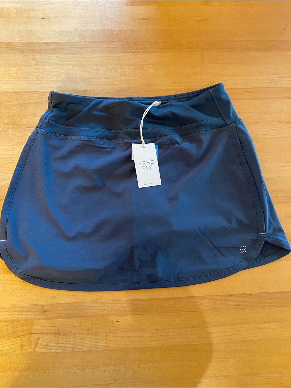 Free Fly Apparel Women's Bamboo-lined Blue Dusk ll Skort